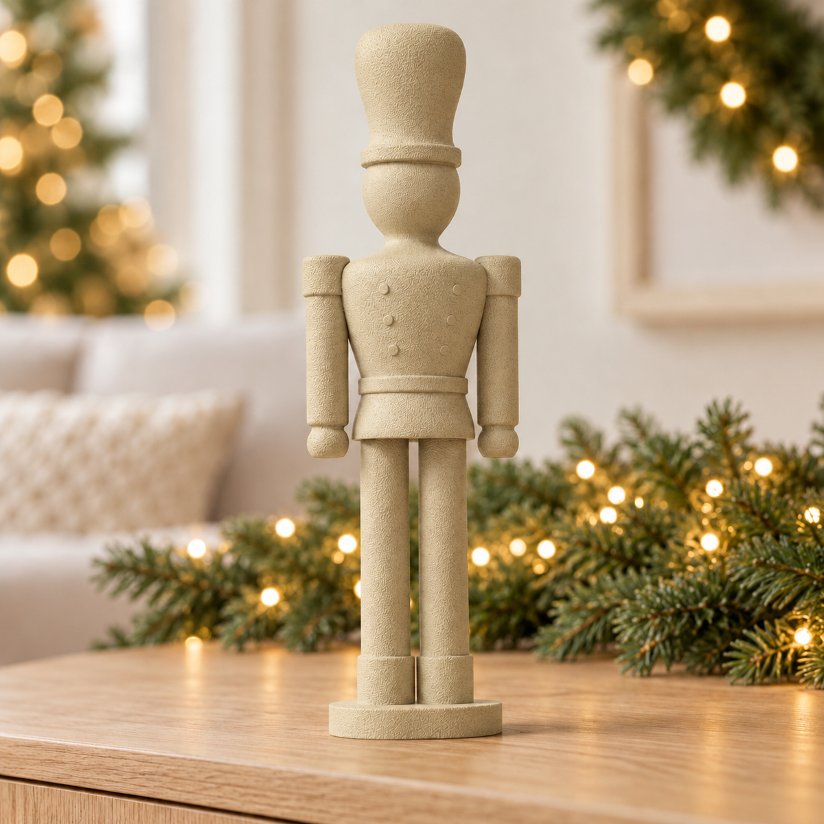Textured Nutcracker — White Oak